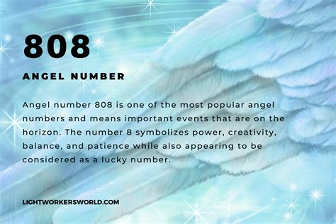 808 Angel Number Meaning: Unlocking the Secrets of Divine。